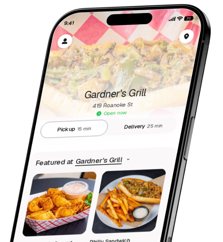Gardner's Grill app preview
